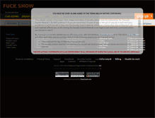 Tablet Screenshot of fuckshow.net